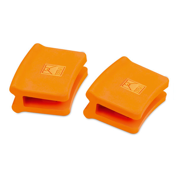 Juego de dos asas de silicona BRA Efficient de 24 a 32 cm — vista lateral (A284004)