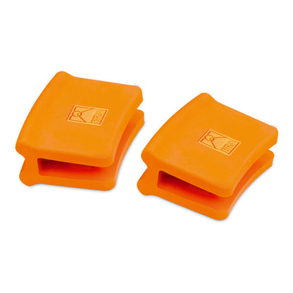 Juego de dos asas de silicona BRA Efficient de 24 a 32 cm — vista lateral (A284004)