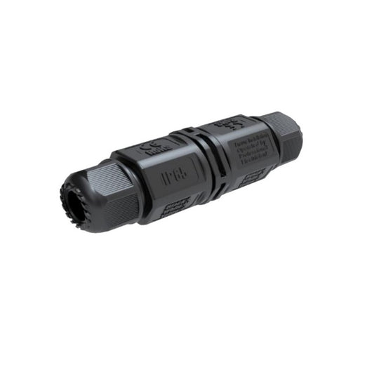 CONECTOR ESTANCO PRENSAESTOPA IP65 NEGRO SILVER