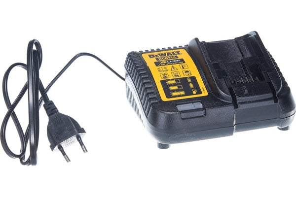Cargador multivoltaje DeWalt DCB115-QW con enchufe europeo para baterías XR