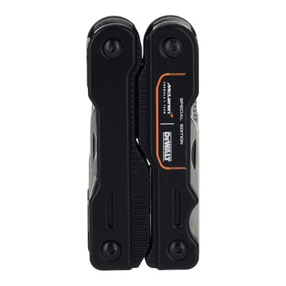 Multiherramienta DeWalt McLaren DWHT71844-9 plegada, vista frontal