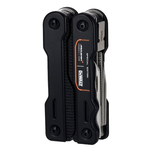 Multiherramienta DeWalt McLaren DWHT71844-9 plegada, vista posterior