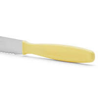 CUCHILLO MESA COLOR AMARILLO POLIPROPILENO ARCOS