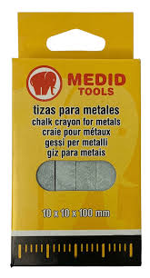 TIZA PARA METAL MEDID 12UDS