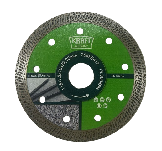DISCO DIAMANTE PORCELANICO 115X1.4X22.23mm TECHNIC PH10
