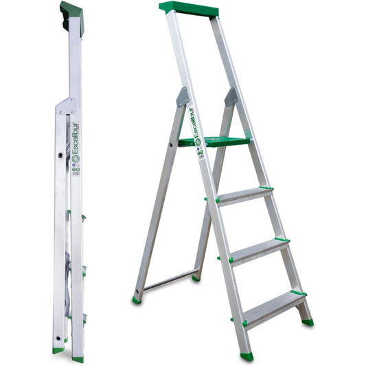 ESCALERA DE TIJERA ALUMINIO ESCALIBUR