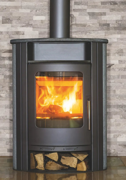 Limpiador Paso para estufas y chimeneas en aplicación