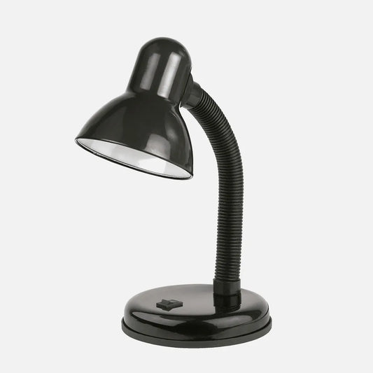 Flexo Fabrilamp Yodo negro 140771009 con portalámparas E27