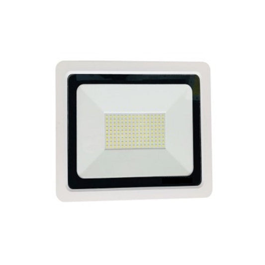 PROYECTOR LED 50W B. NEUTRO SILVER BLANCO IP66 Ø194X147X30MM