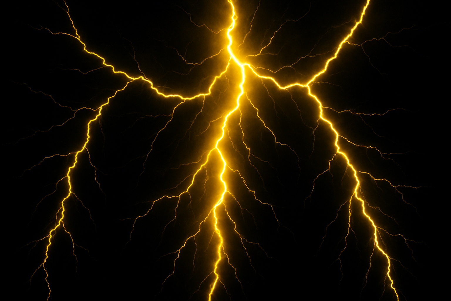 Imagen Nocturna con Rayos