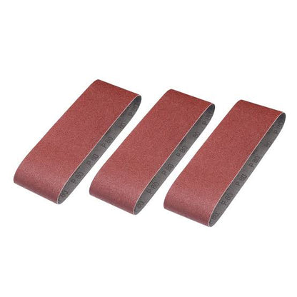PACK DE 3 BANDAS DE LIJA 75X533MM G80 STANLEY