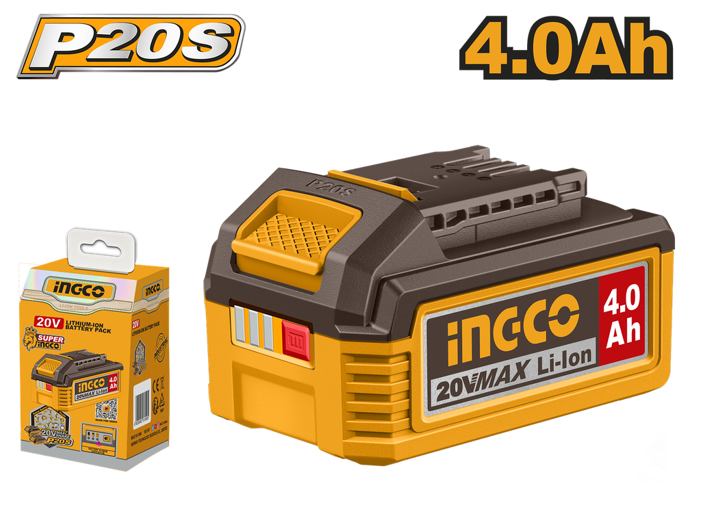 INGCO FBLI2002 — BATERIA 20 V LI-ON 4AH