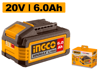 INGCO FBLI2126 — BATERIA 20V 6,0Ah Sustituye FBLI2060