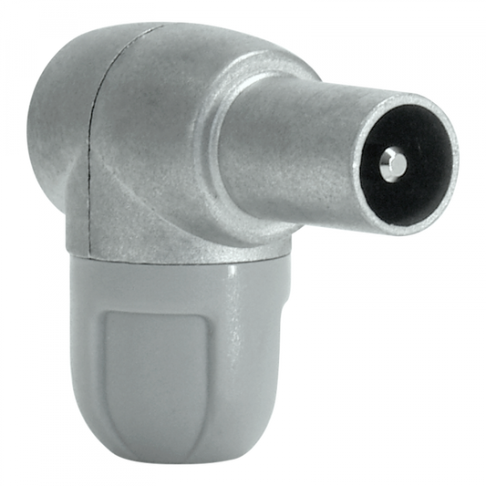 CONECTOR DE MONTAR "CEI", ACODADO Y BLAINDADO  Ø5...6.9 mm TELEVES