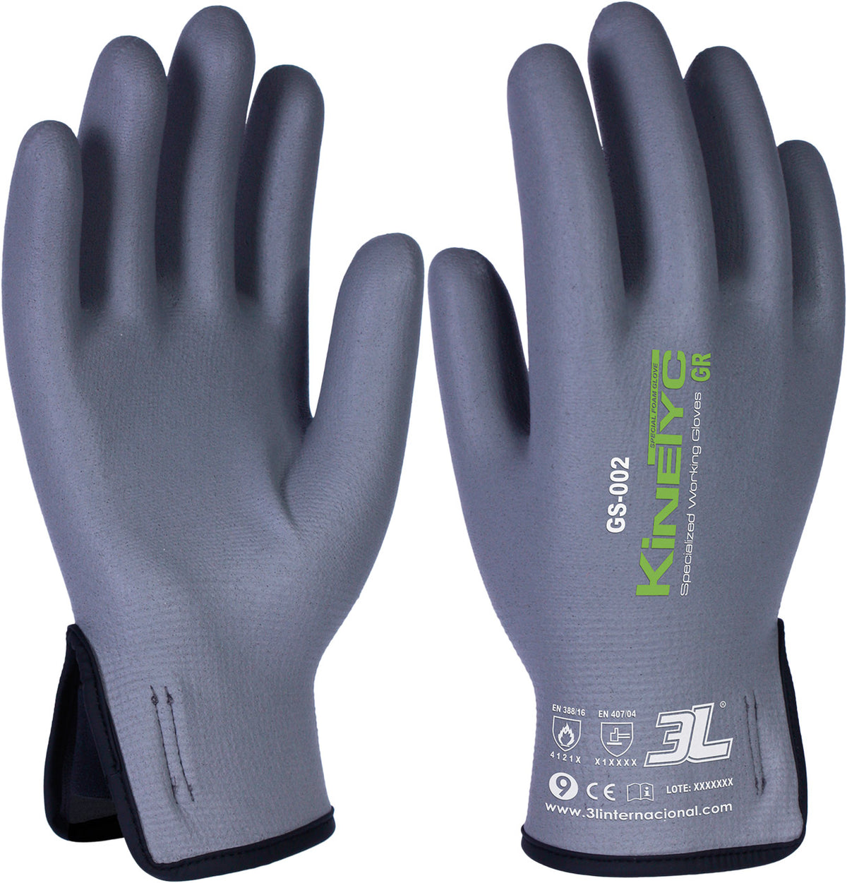 Par de guantes 3L KINETYK GR GS-002