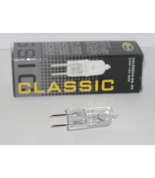 LAMPARA HALOGENA BIPIN G6 12V 50W 2800K CLAR