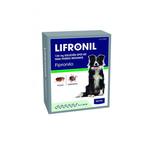 PIPETAS SPOT-ON PARA PERROS MEDIANOS LIFRONIL
