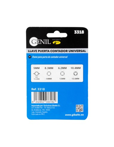 LLAVE PUERTA CONTADOR UNIVERSAL