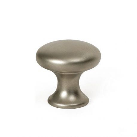 TIRADOR POMO PLANO ACABADO NIQUEL ZATINADO