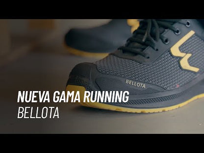 ZAPATILLA DE SEGURIDAD RUNNING AMARILLO S3S BELLOTA