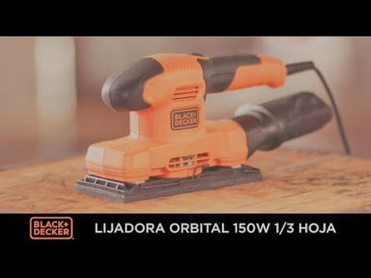 LIJADORA ORBITAL BEW220-QS BLACK+DECKER