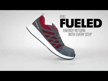 ZAPATO GREY RED WHITE SPORT REEBOK