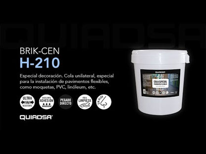 COLA PAVIMENTOS FLEX BRIK CEN H-210 QUIADSA 15KG