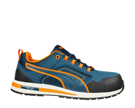Zapato de seguridad Puma Crosstwist Low S3S azul