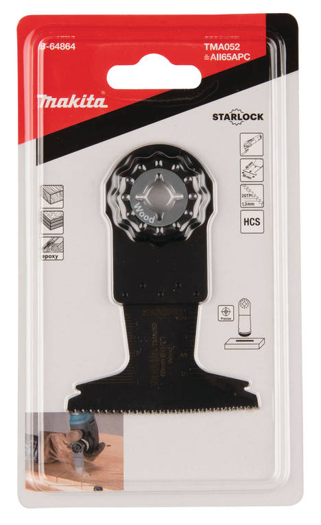 CUCHILLA DE INMERSION 65 STARLOCK MAKITA